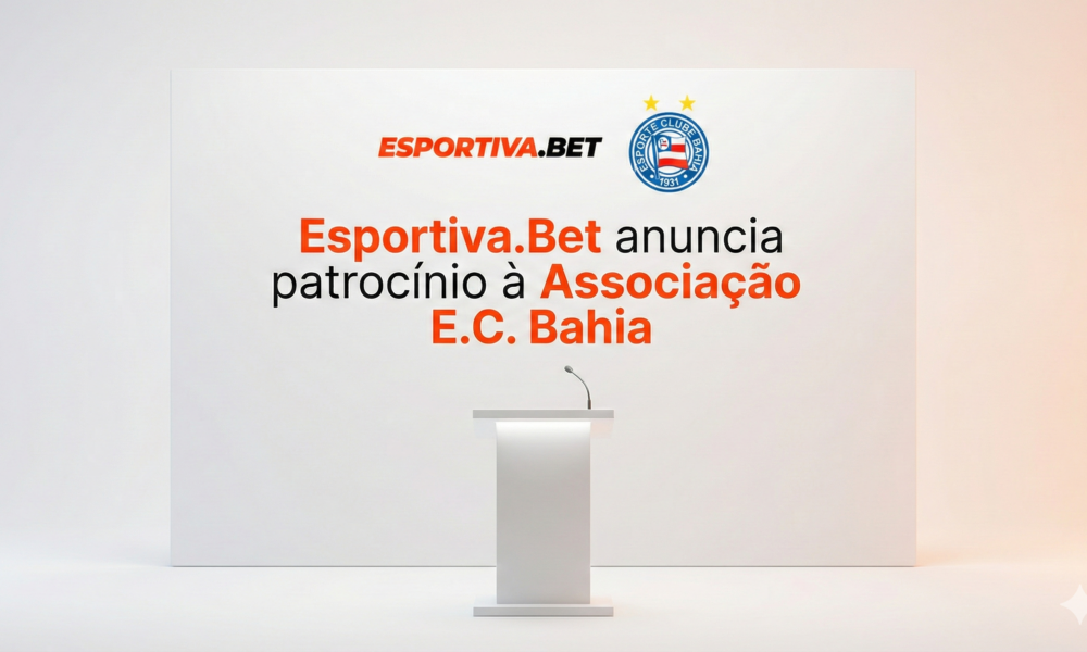 Esportiva Bet Anuncia Patrocínio ao Esporte Clube Bahia