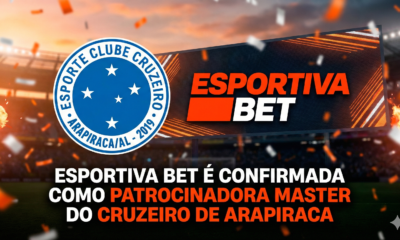 Esportiva Bet é Patrocinadora Master do Cruzeiro de Arapiraca